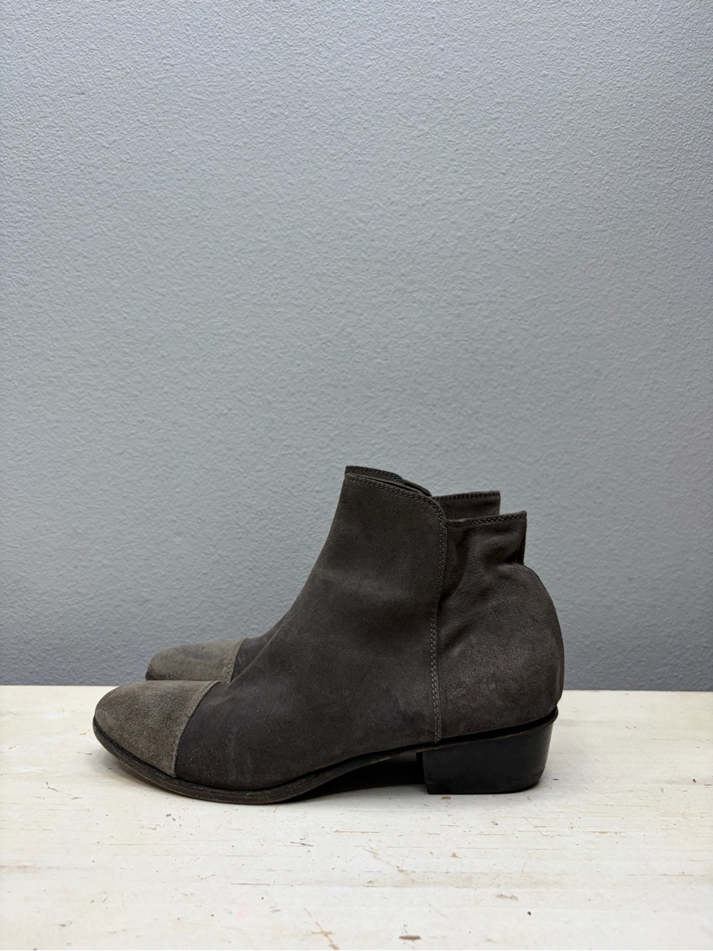 AGL Grey Suede Ankle Boots Size 37